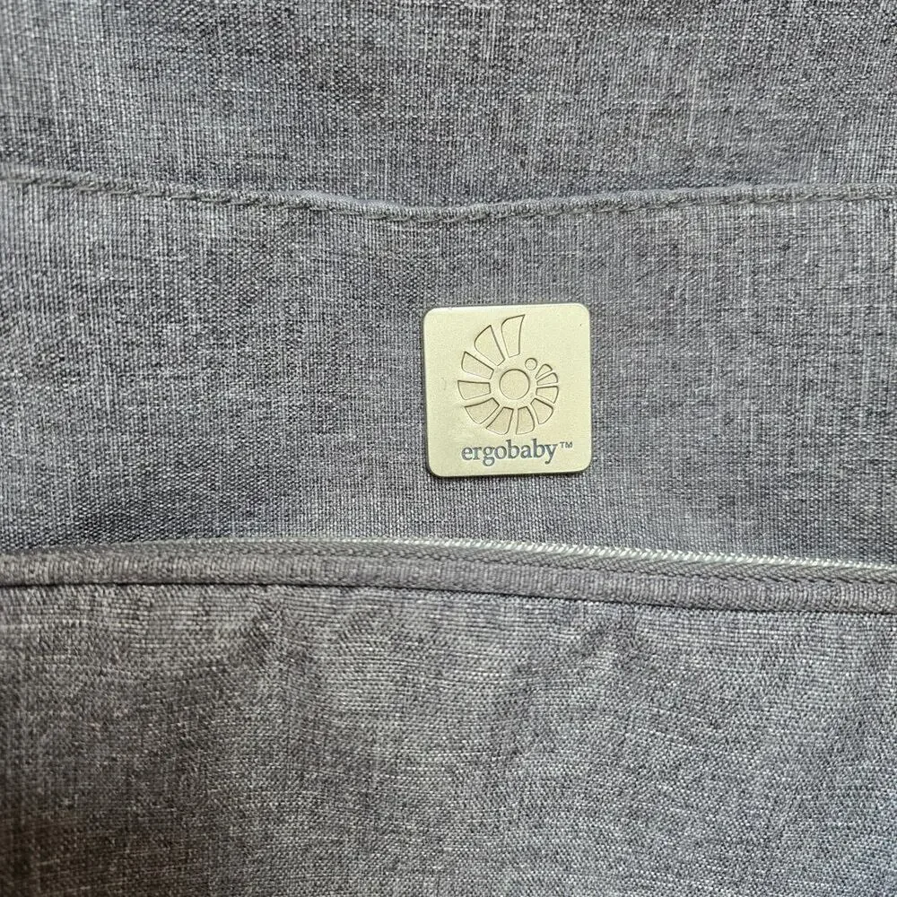 Ergobaby Anywhere I Go Diaper Bag Backpack, Grey